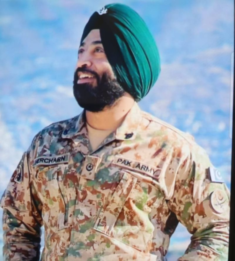First Sikh in Pakistan army now Lieutenant Colonel | Sanjha Morcha ...